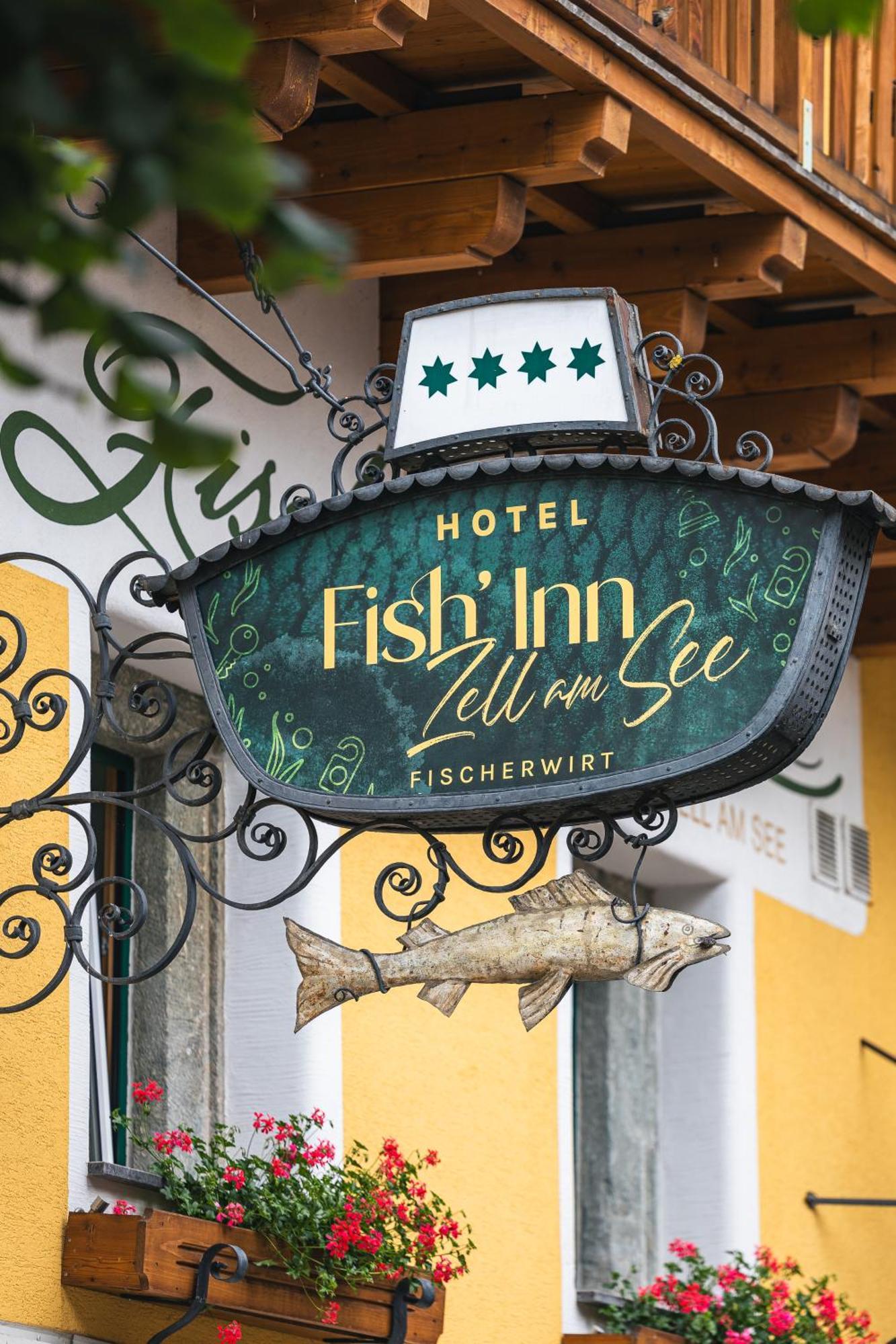 Fish'Inn Zell - Hotel Fischerwirt Целль-ам-Зе Экстерьер фото